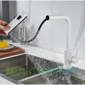 Смеситель Shevanik S263C (белый) картинка 9